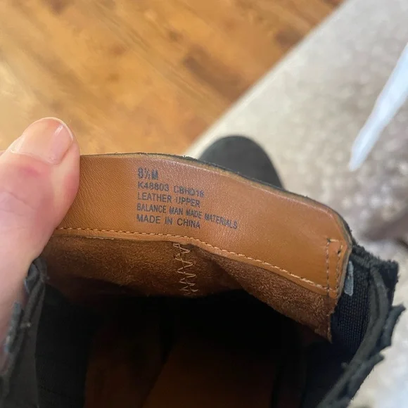 Kork Ease 8.5 Sherrill Cinca Bootie Distressed Black Suede Heeled Boot Casual - Picture 7 of 7